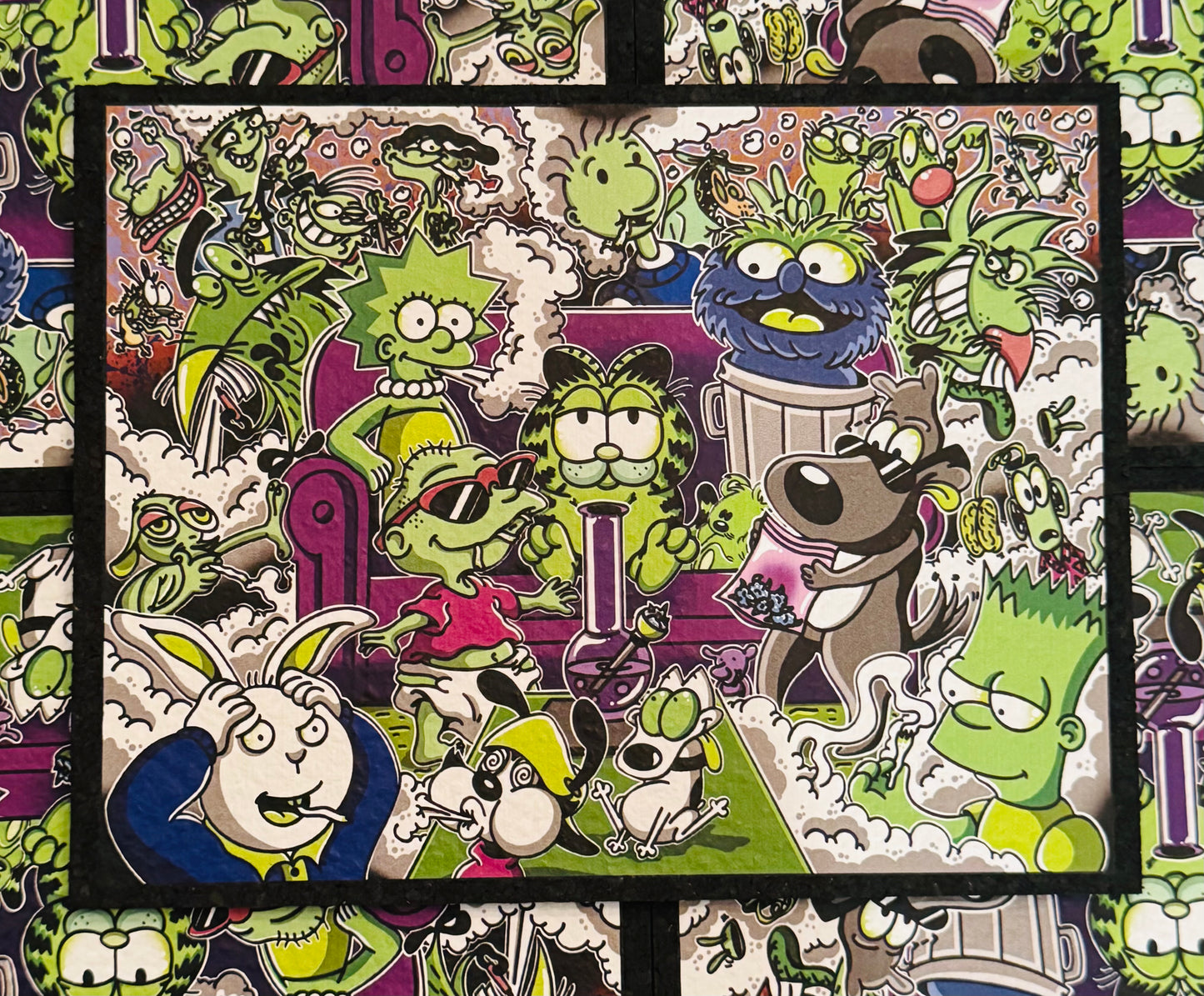 Green Chronic Network Moodmat