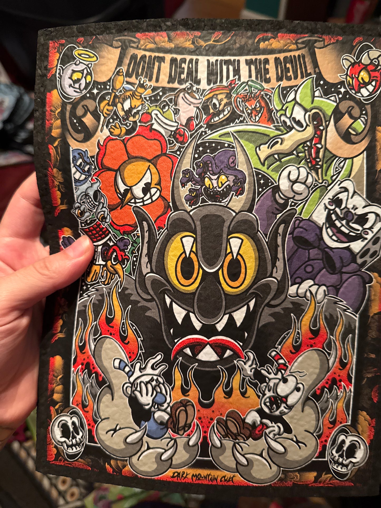 Cup mat