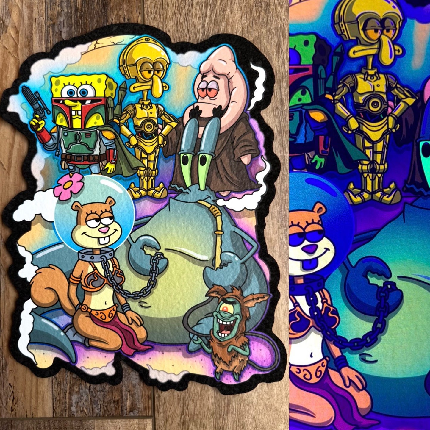 Sponge Wars Moodmat