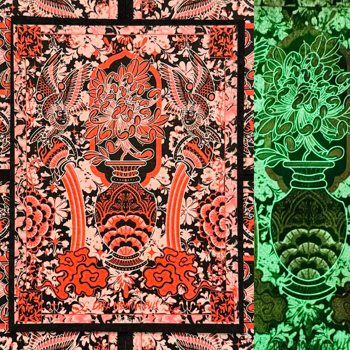 Nightmare Porcelain Moodmat Glow