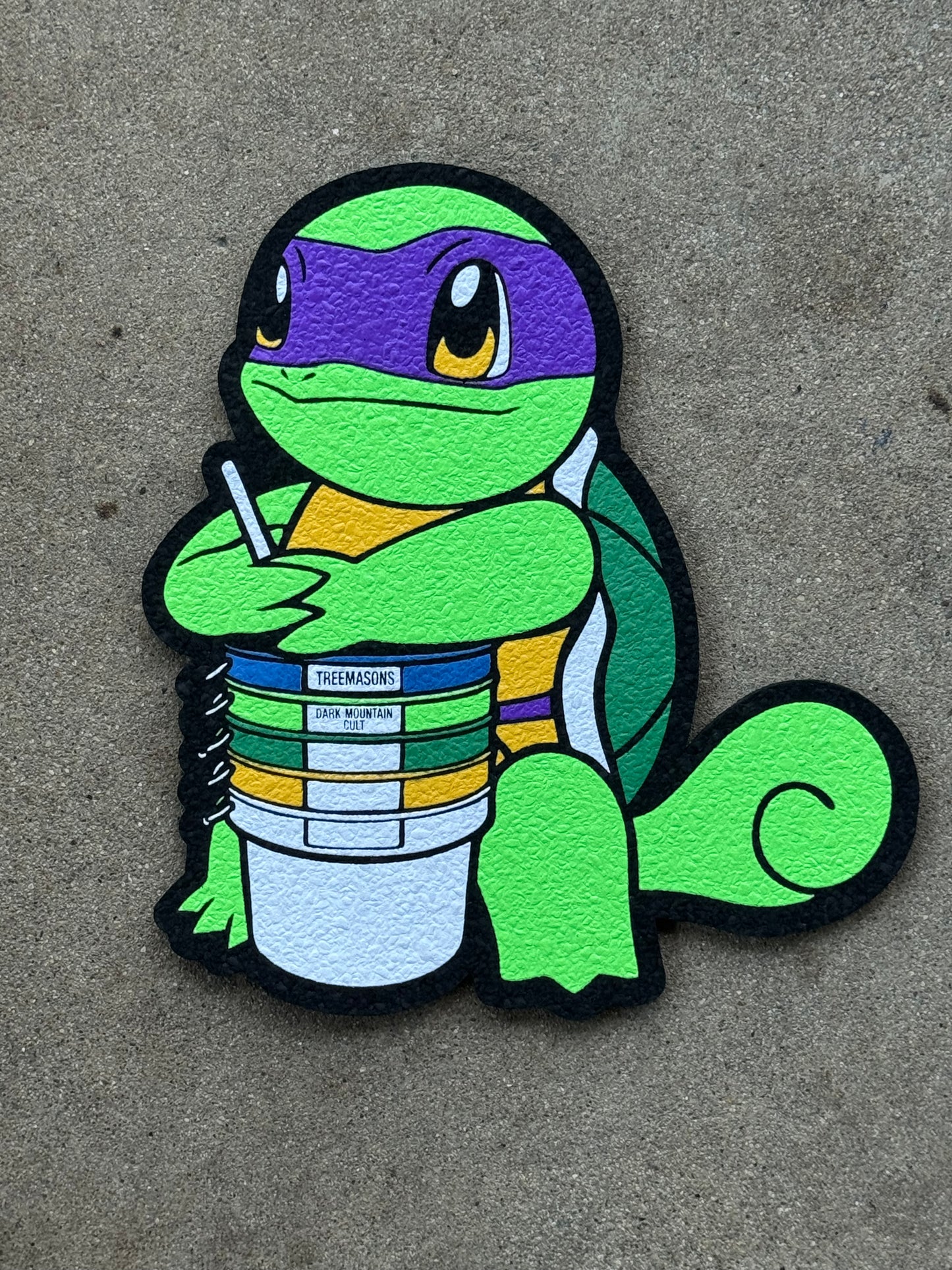 Purple Turtle Moodmat