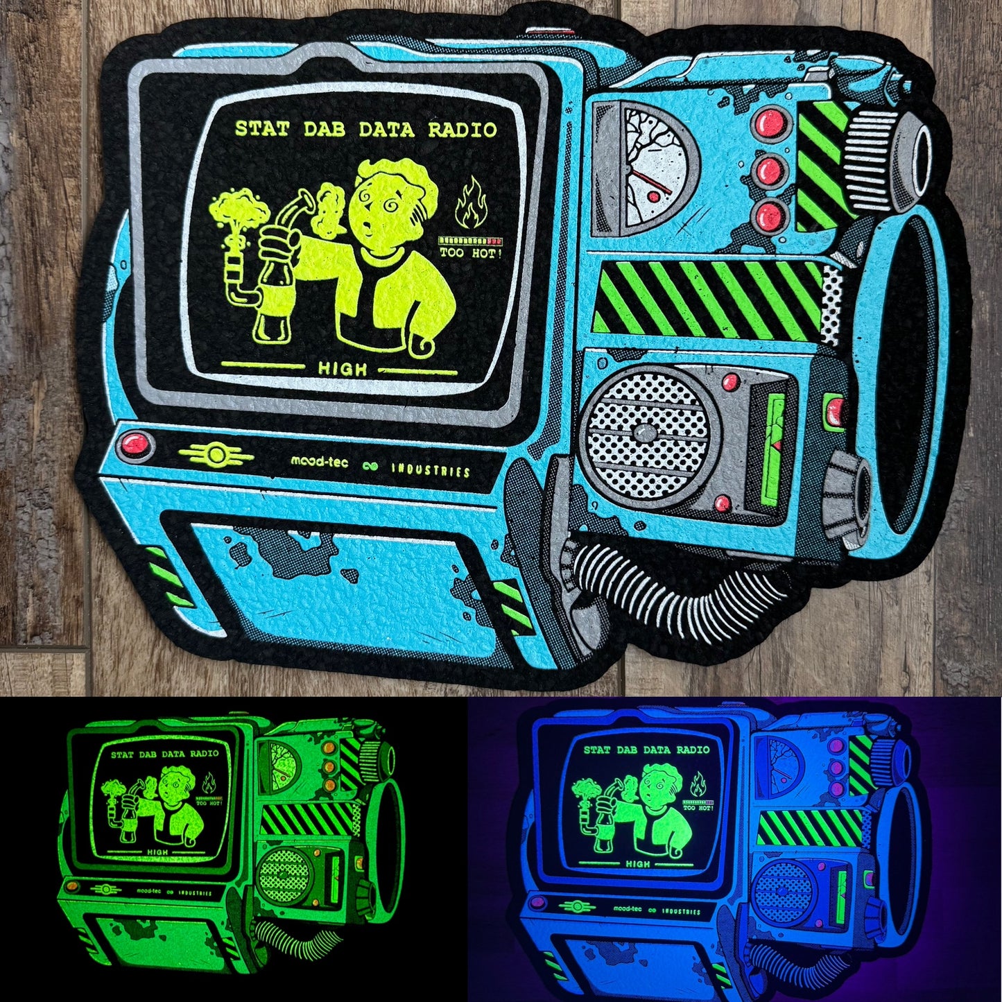 Quantum Dab Boy Mat UV GLOW