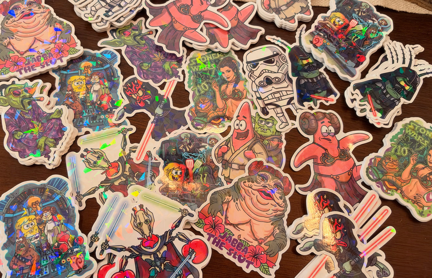 Sponge Wars Sticker Pack