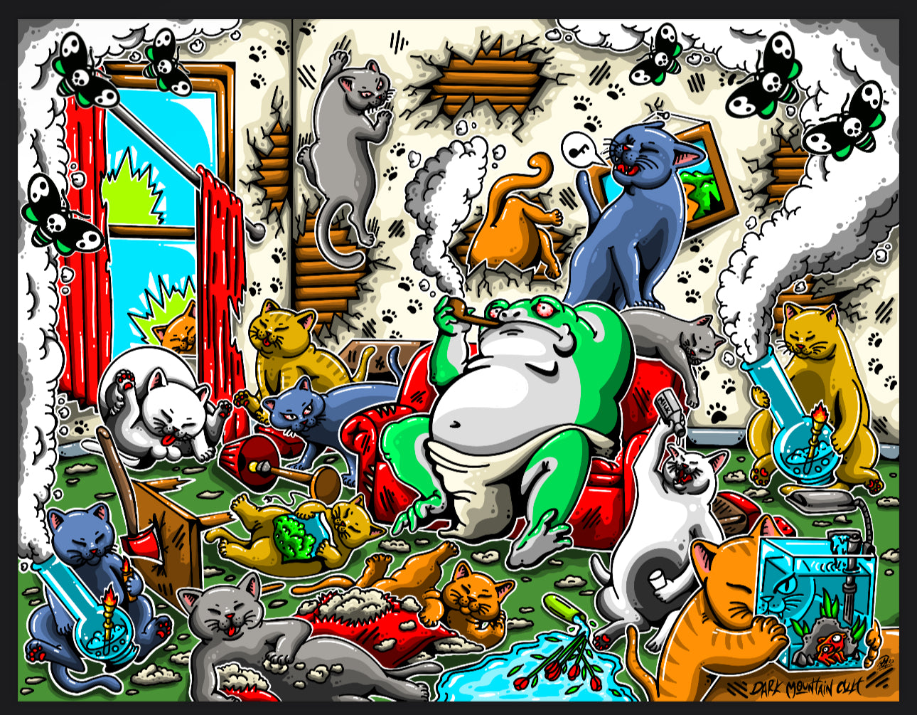 Purrrfect Sesh Print