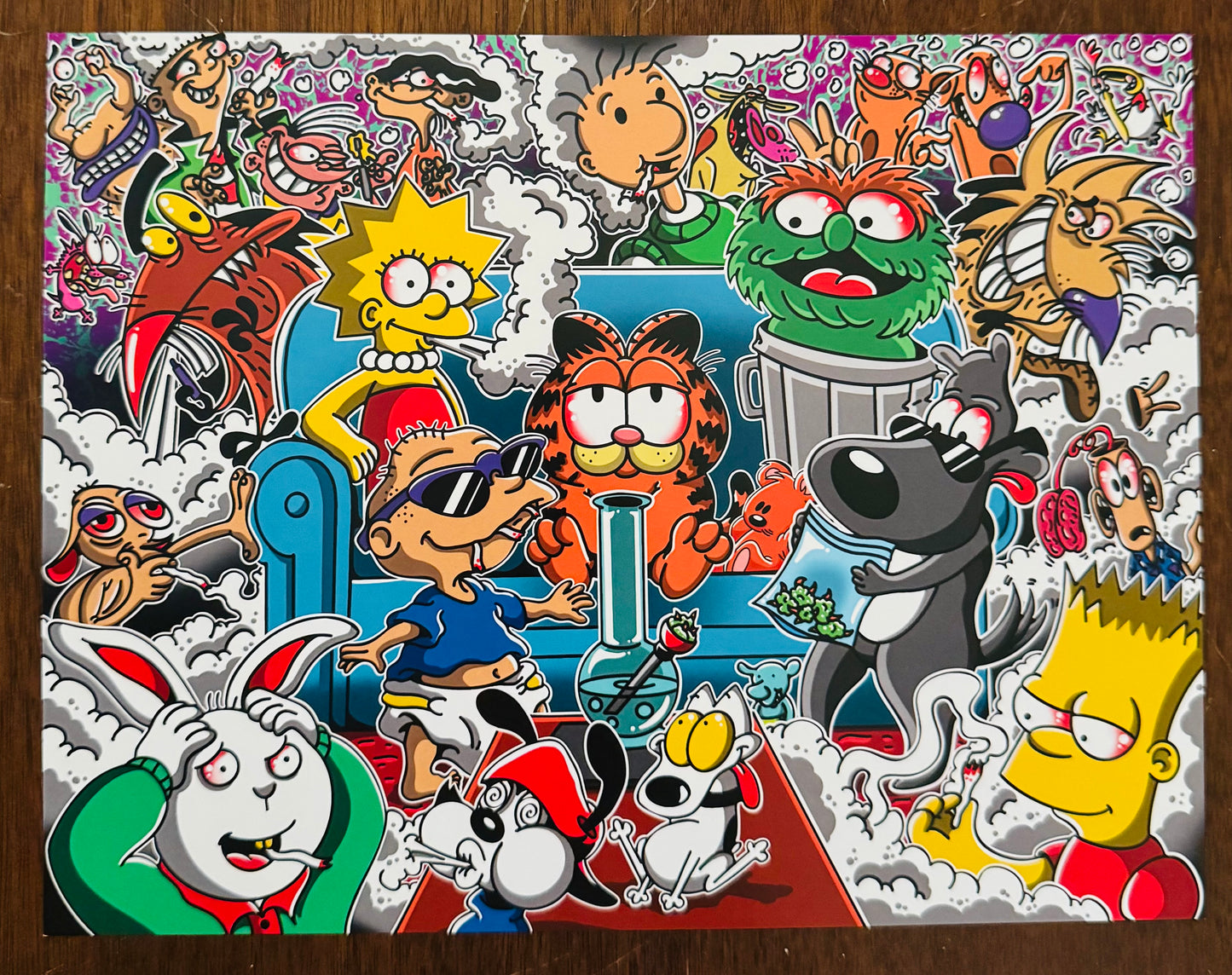 Chronic Network Print