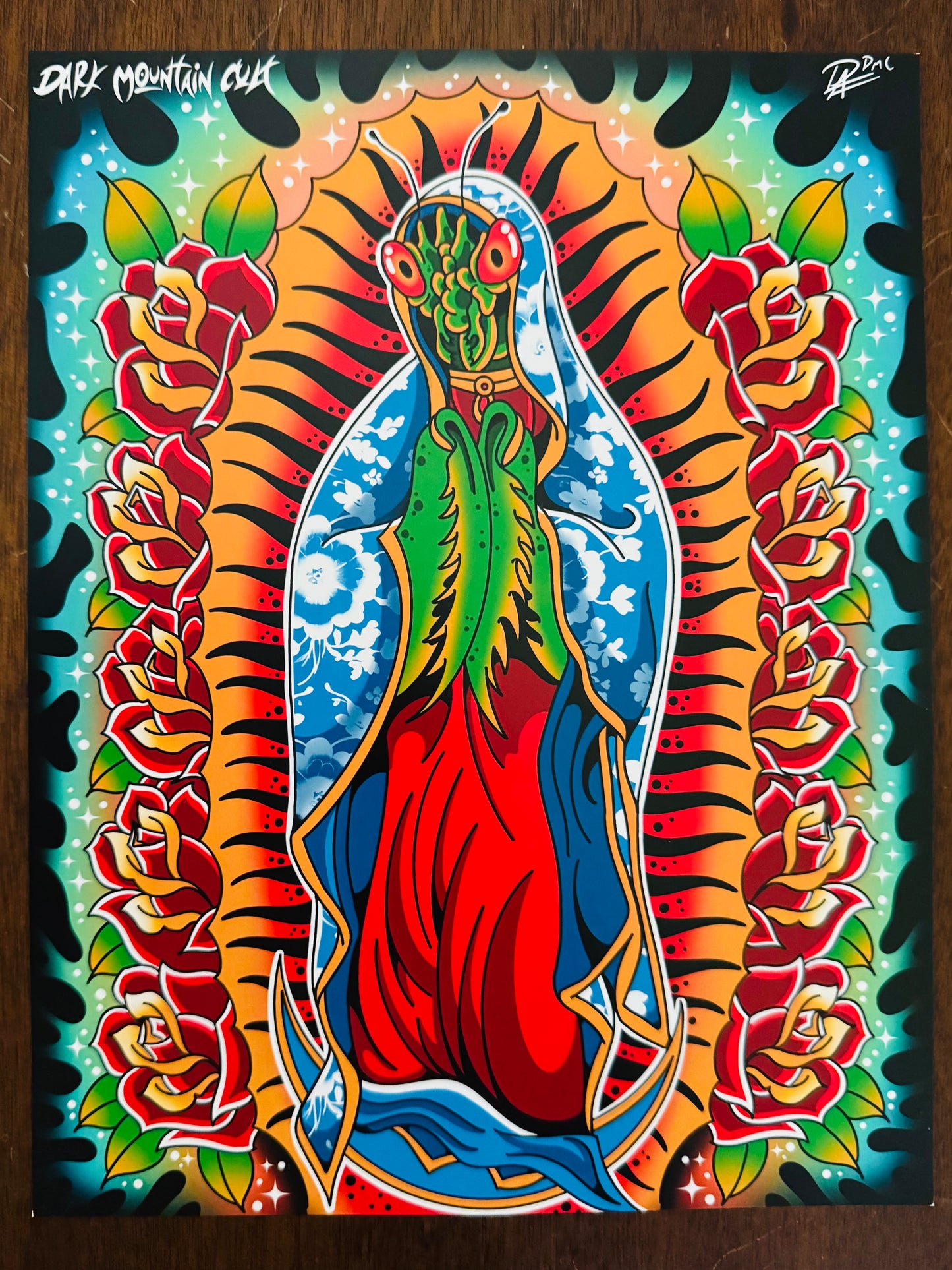 Mother Mantis Print