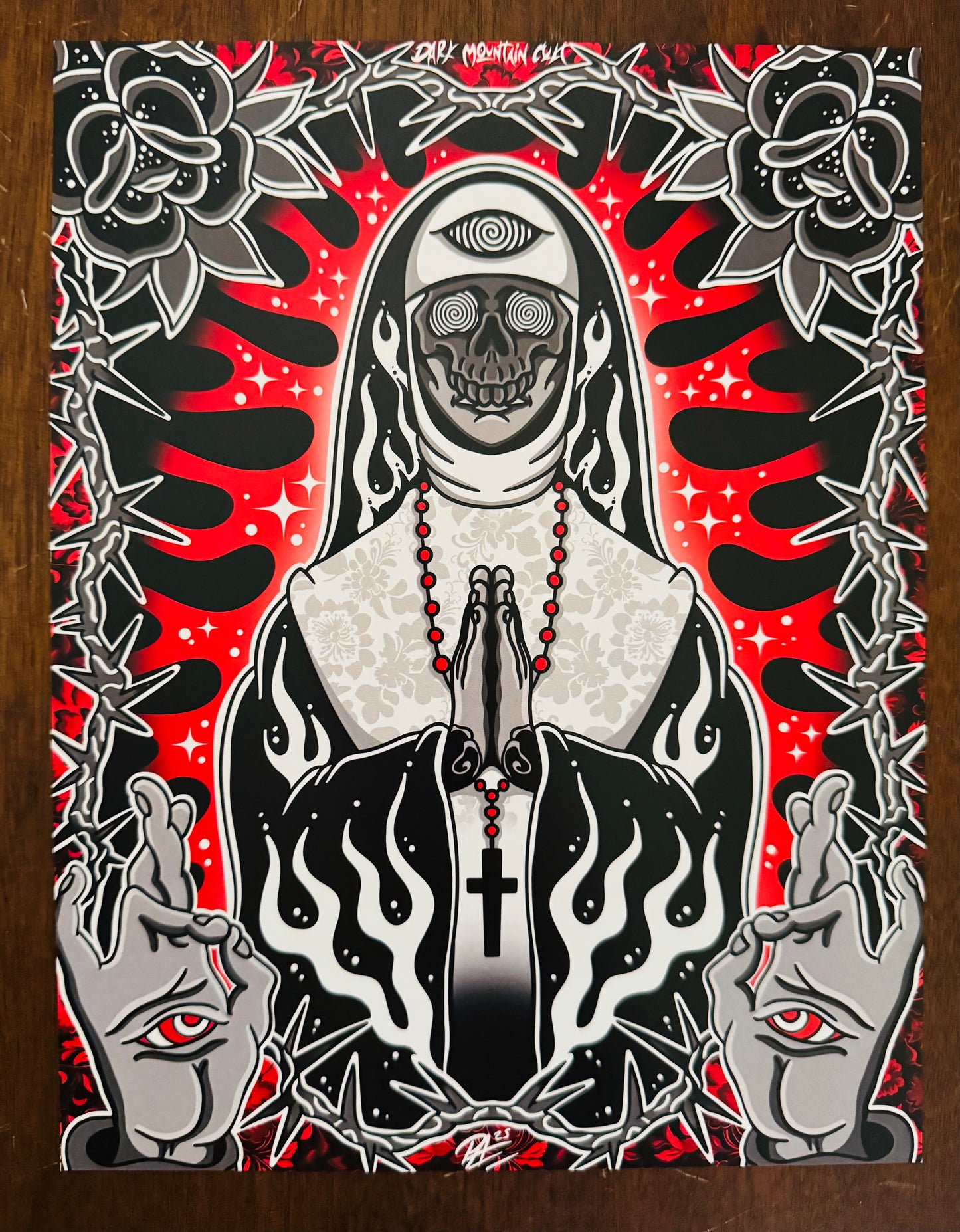 Cult Nun Print