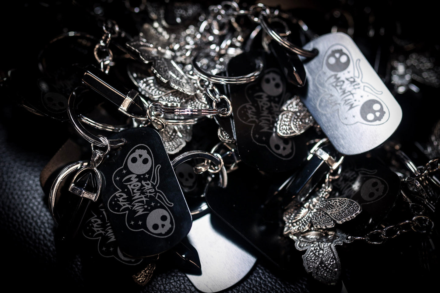 DMC Moth Keychain