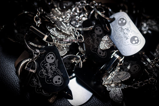 DMC Moth Keychain