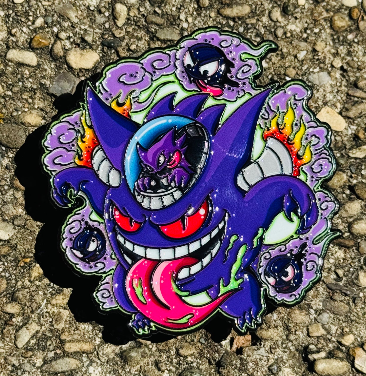 Ghost Ship Enamel Pin