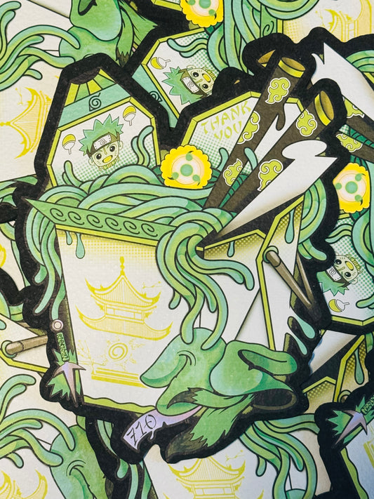 Narutoodles Moodmat Green