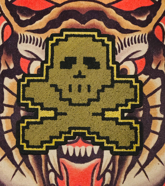 Gold Crossbones Moodmat