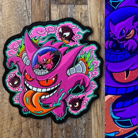 Pink Ghost Ship UV Moodmat