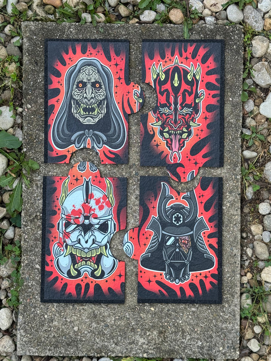 Full Star Puzzle Moodmat all 4 pieces