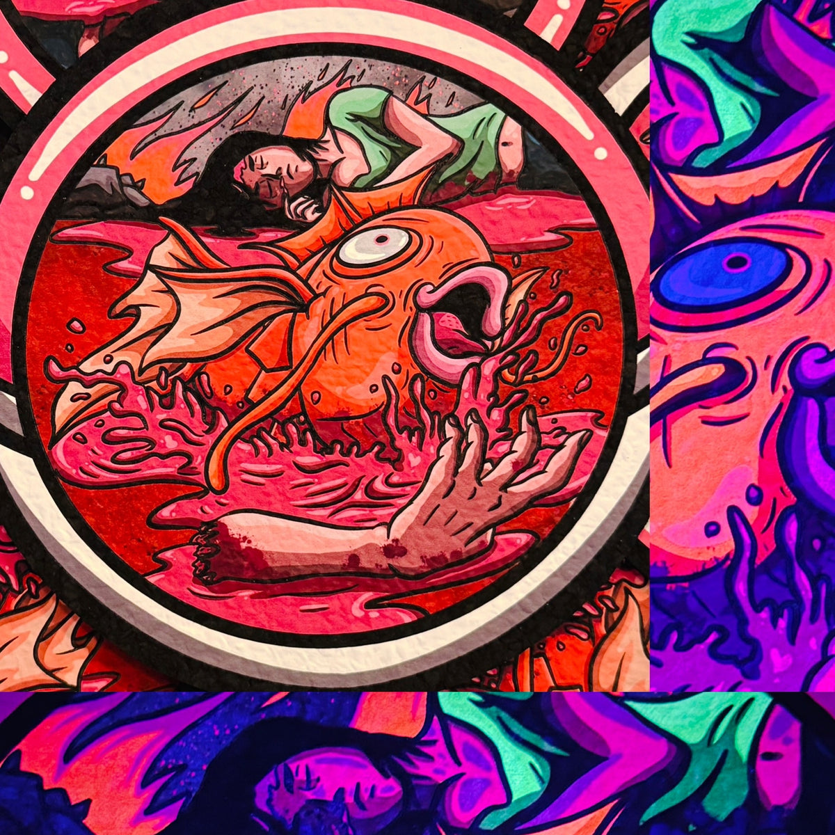 Splash in Blood UV Moodmat