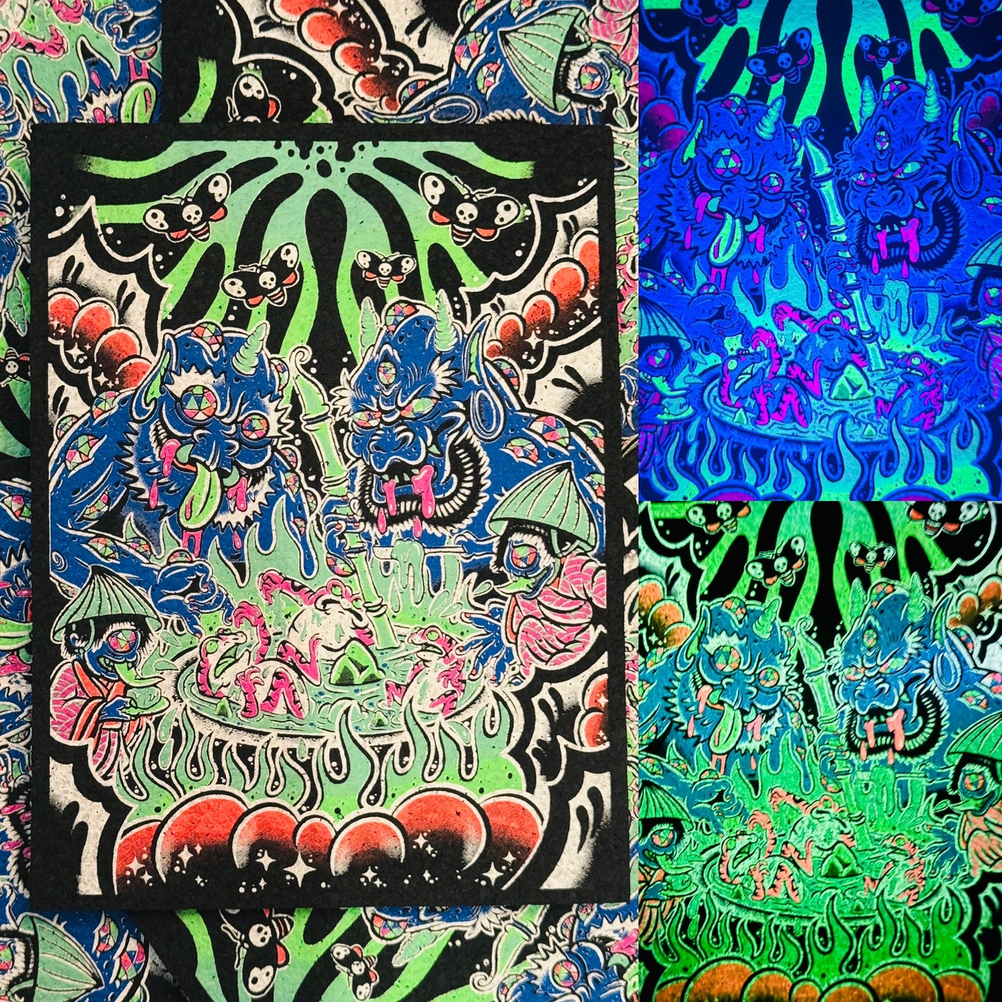 Blue Soup Moodmat UV GLOW